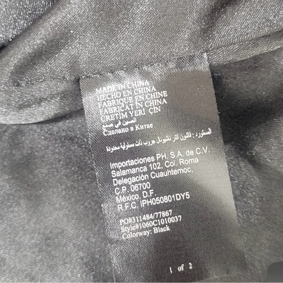 Bebe leather black jacket, size Small, soft 100% real leather shoulder pad - Picture 12 of 15